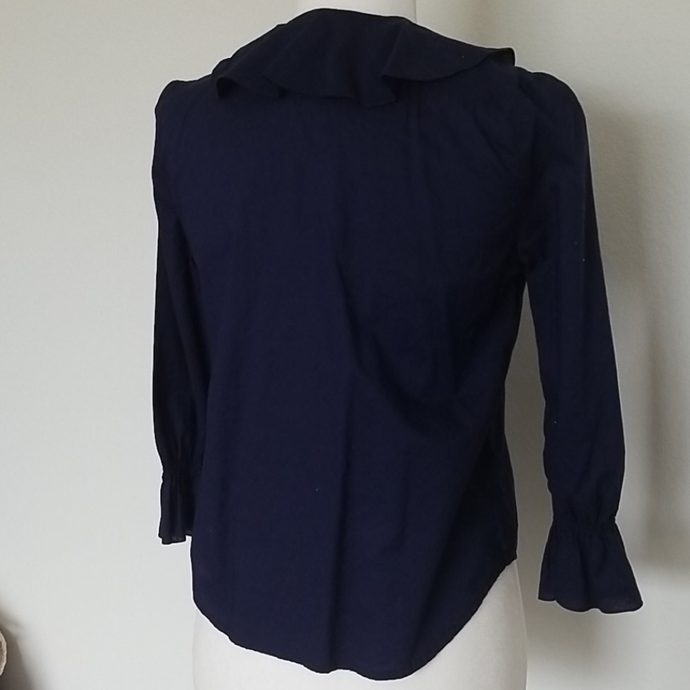 EUC Ralph Lauren petite button down blouse - Picture 4 of 7